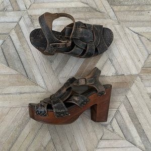 Bed Stu Heeled Sandal-Clogs